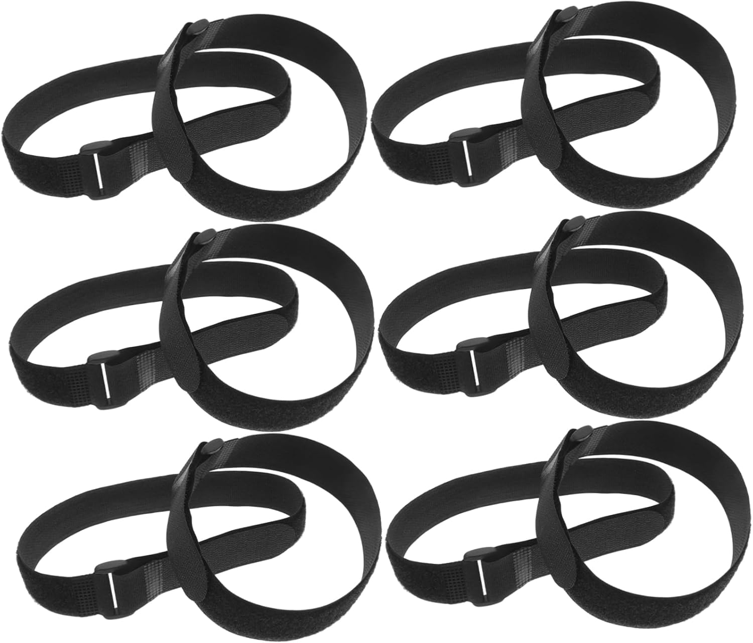 12pcs Adjustable Yoga Mat Straps Nylon Hook Loop Fasteners for Secure Mat Carrying and Storage Multipurpose Organizer for Fitness Enthusiasts and Home Use