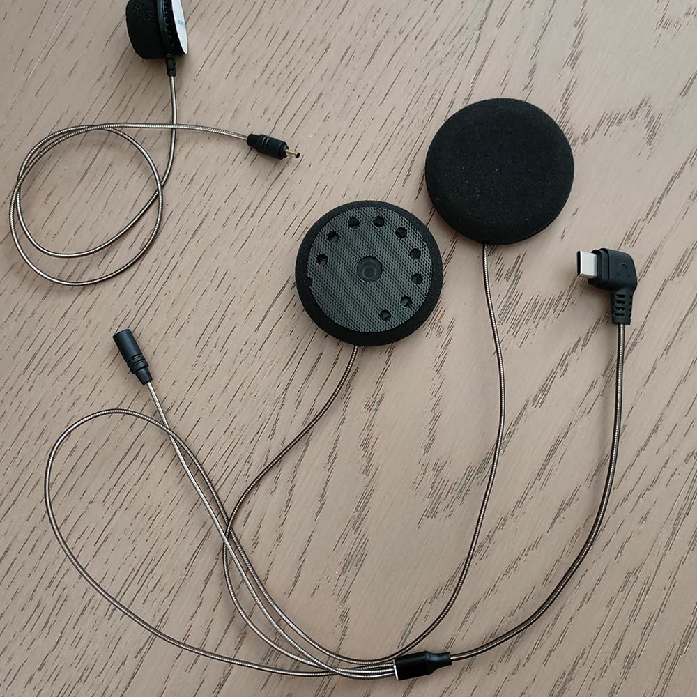 Altoparlante per casco da 45 mm, con microfono, compatibile con LEXIN G4 G2 G16 B4FM