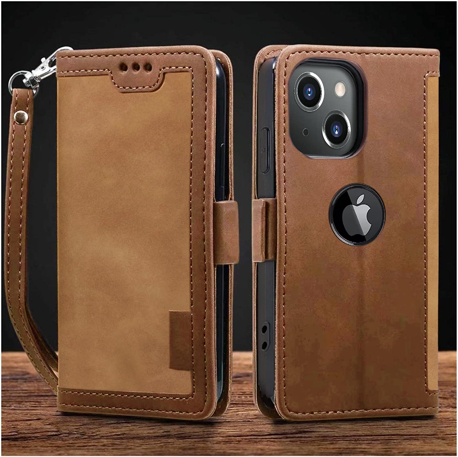 Excelsior Premium Vintage PU Leather Wallet Flip Case Cover Compatible with Apple iPhone 15 (Brown) (B0CQMZ5PRC) Amazon Price History, Amazon Price Tracker