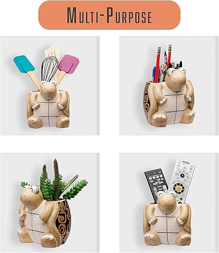 Miniatura 6 de Sixdrop Soporte para utensilios de cocina de tortuga  Tortuga marina  Decoración para el hogar  Decoración de regalo  Accesorios de fiesta temática