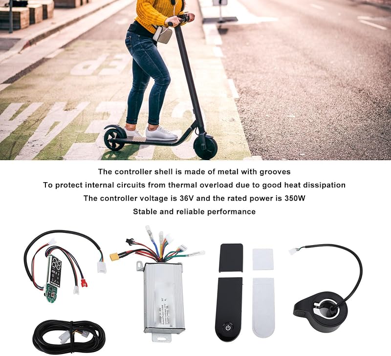 BuyWeek Elektromos Roller Vezérlő Szett Xiaomi M365 1S Pro Pro2 Kompatibilis - silver