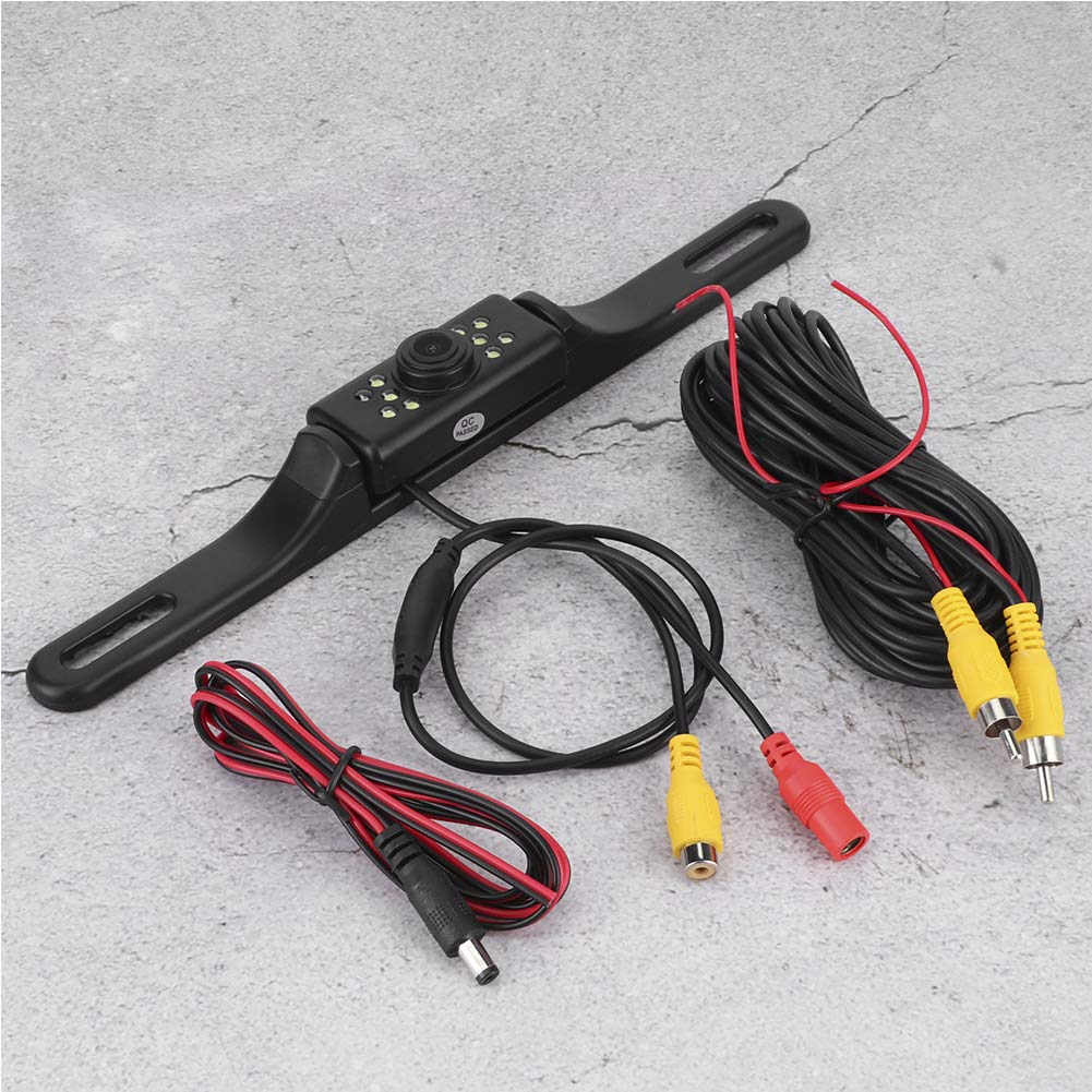 Kamera cofania 149 z 9 diodami LED IP69, regulowany obiektyw, zamiennik 12 24 V DC, do samochodu, ciężarówki, kampera, przyczepy, SUV-a