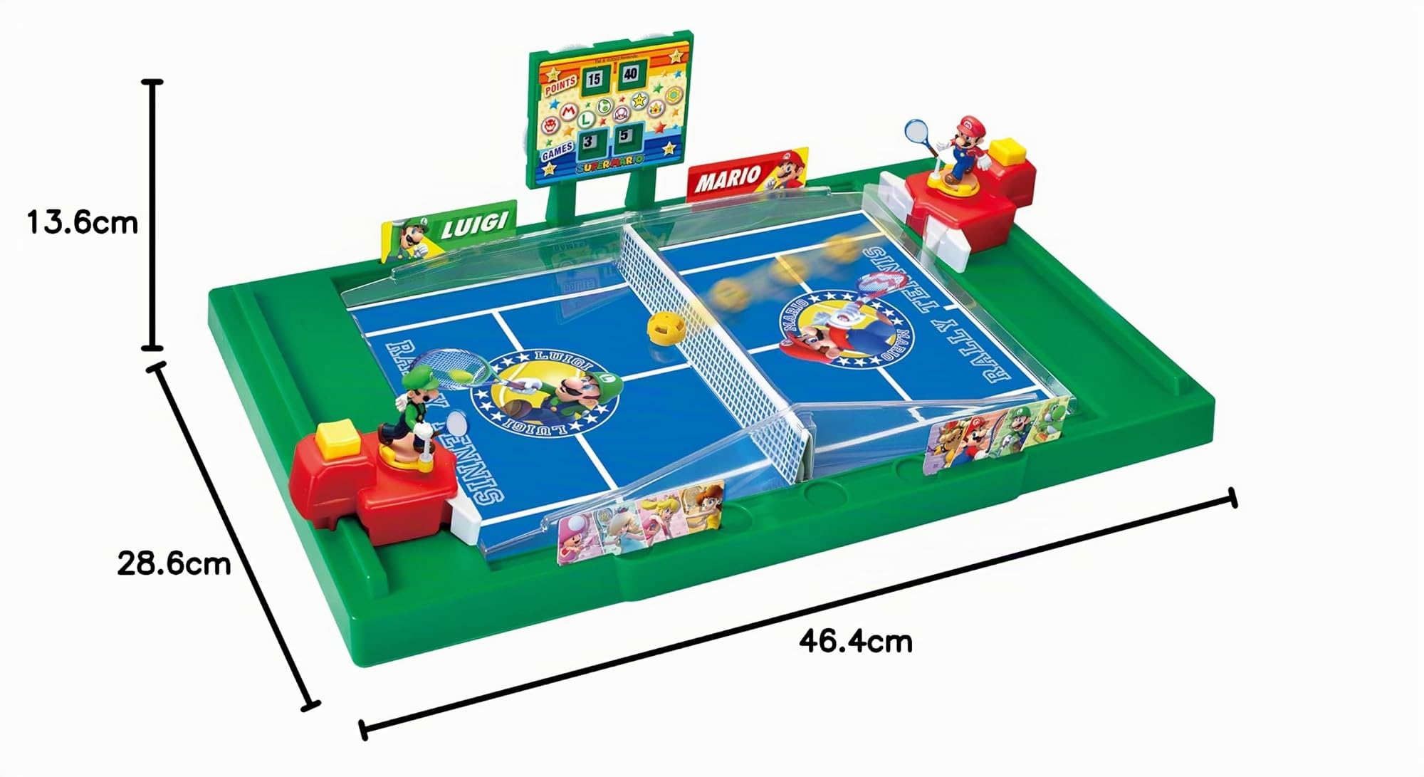 EPOCH Games Super Mario 7545 Super Mario Rally Tennis - Jeu d'ambiance