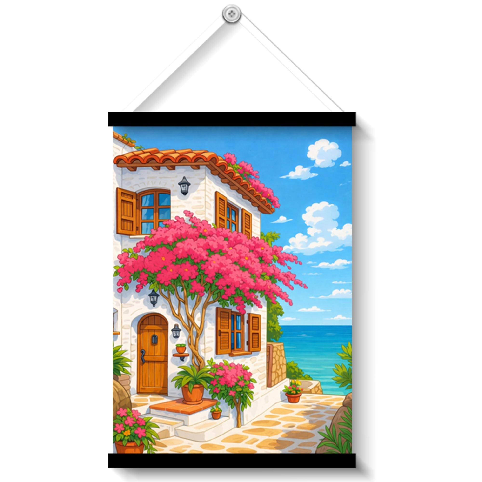 tinywalk Framed Wall Art Painting for Living Room, Bedroom & Office | Home Wall Décor | 12 x 18 Inches | Modern Art Hanging Ornaments