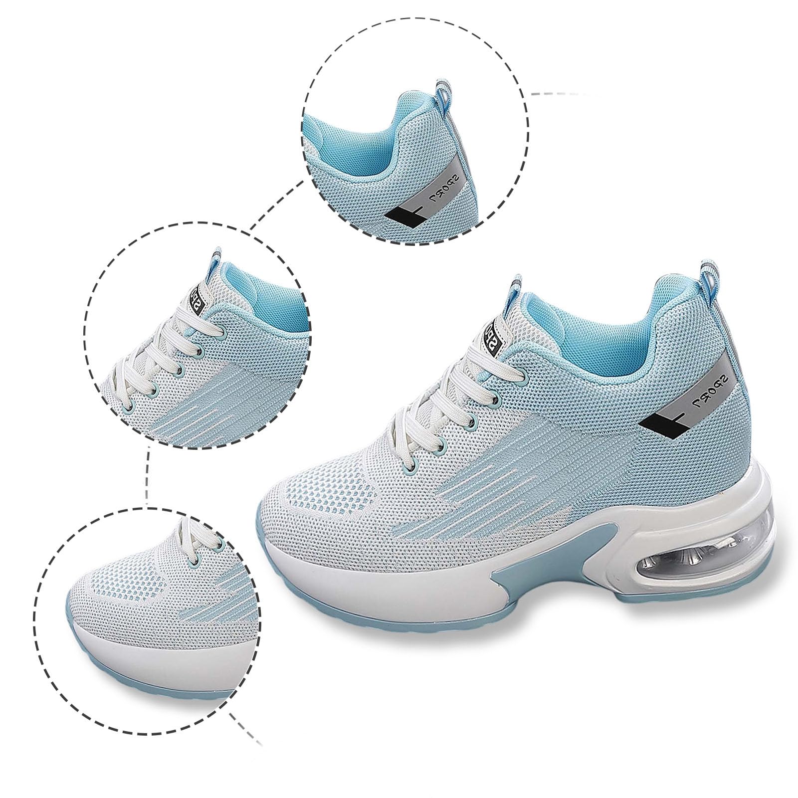 Deportivas Mujer Zapatillas Zapatos Zapatillas Enfermera Running Shoes for Women Sanitarias Casual Ortopedicos Zapatilla De Deporte Entrenamiento Deportivos Trail Ortopedicas 48 Sapatilhas Mulher