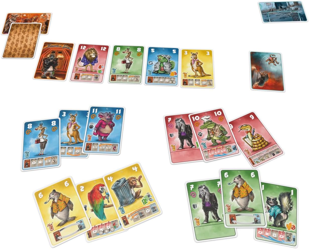 Zoch 601105155 Beasty Bar Card Game (New Edition), Multicoloured