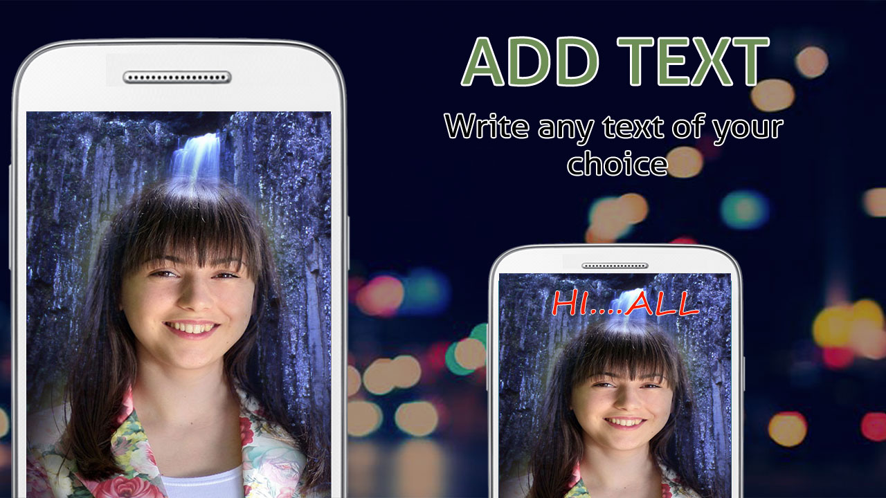 Waterfall Photo Frames Editor App on Amazon Appstore
