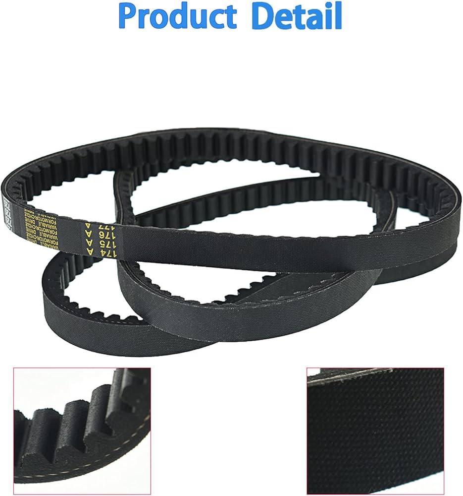 Amazon.com: labwork Drive Belt 725 Replacement for Go Kart 30