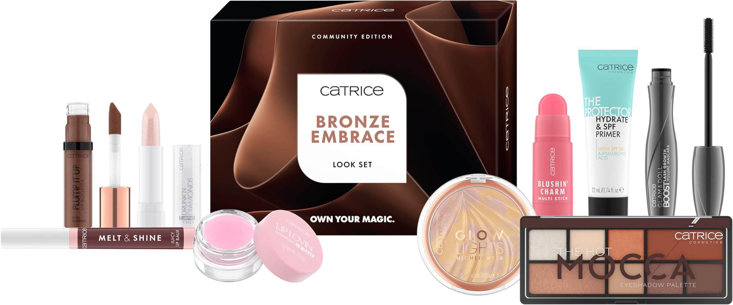 Catrice Bronze Embrace Look Set brillante acabado natural reluciente (1pcs)