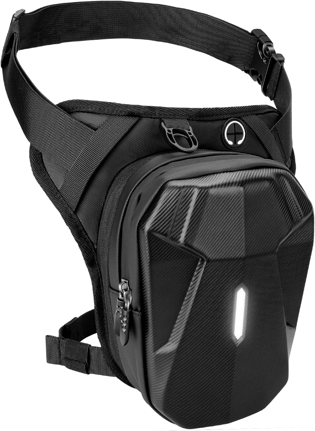 Robuste Motorrad Tasche Bein für BMW R 1200 RT 2006-2019 | Erweiterbare Aufbewahrung Tankrucksack Sport Beintasche für Laufen