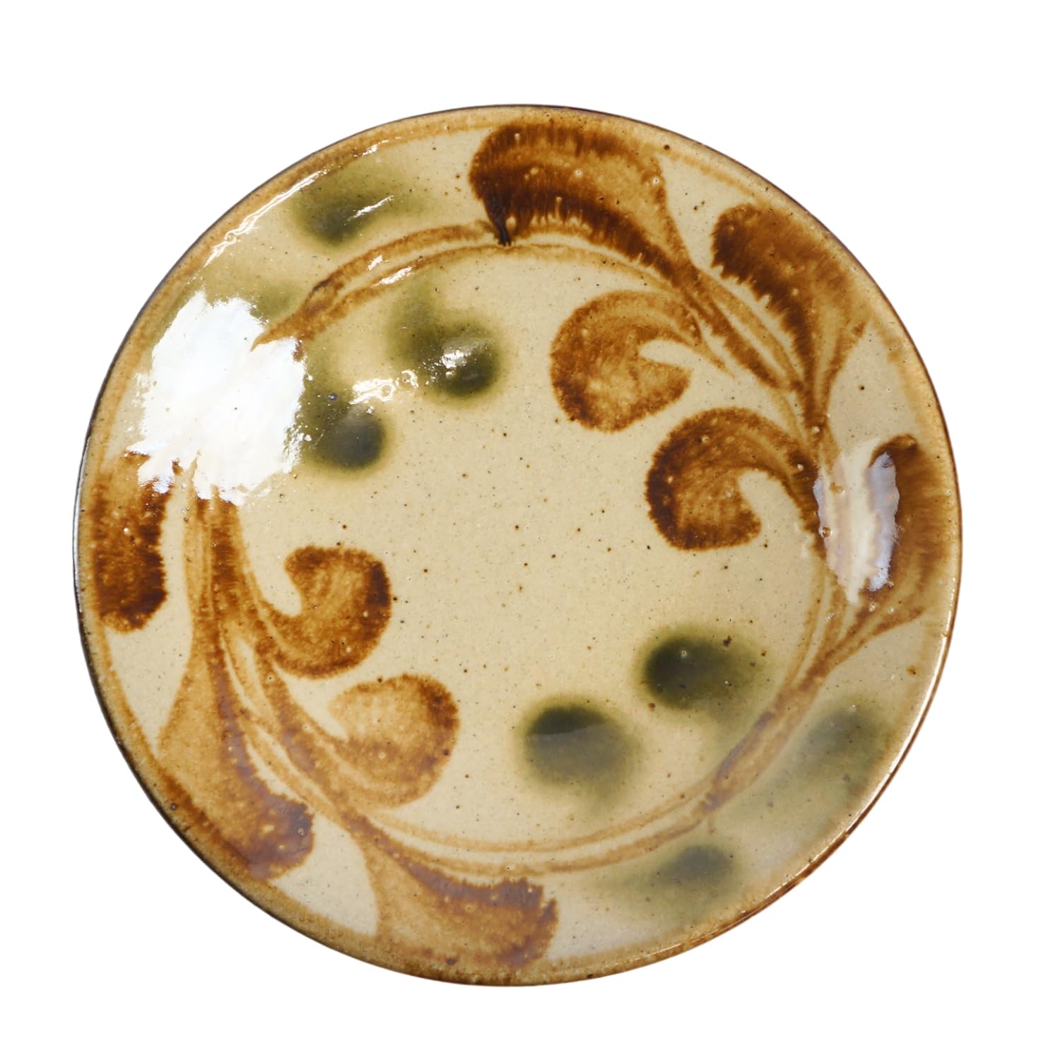 Amazon | やちむん 皿 7寸皿 大皿 陶芸こまがた デイゴ柄 おしゃれ