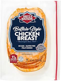 Dietz & Watson Pre-Sliced Buffalo Style Chicken, 7 oz