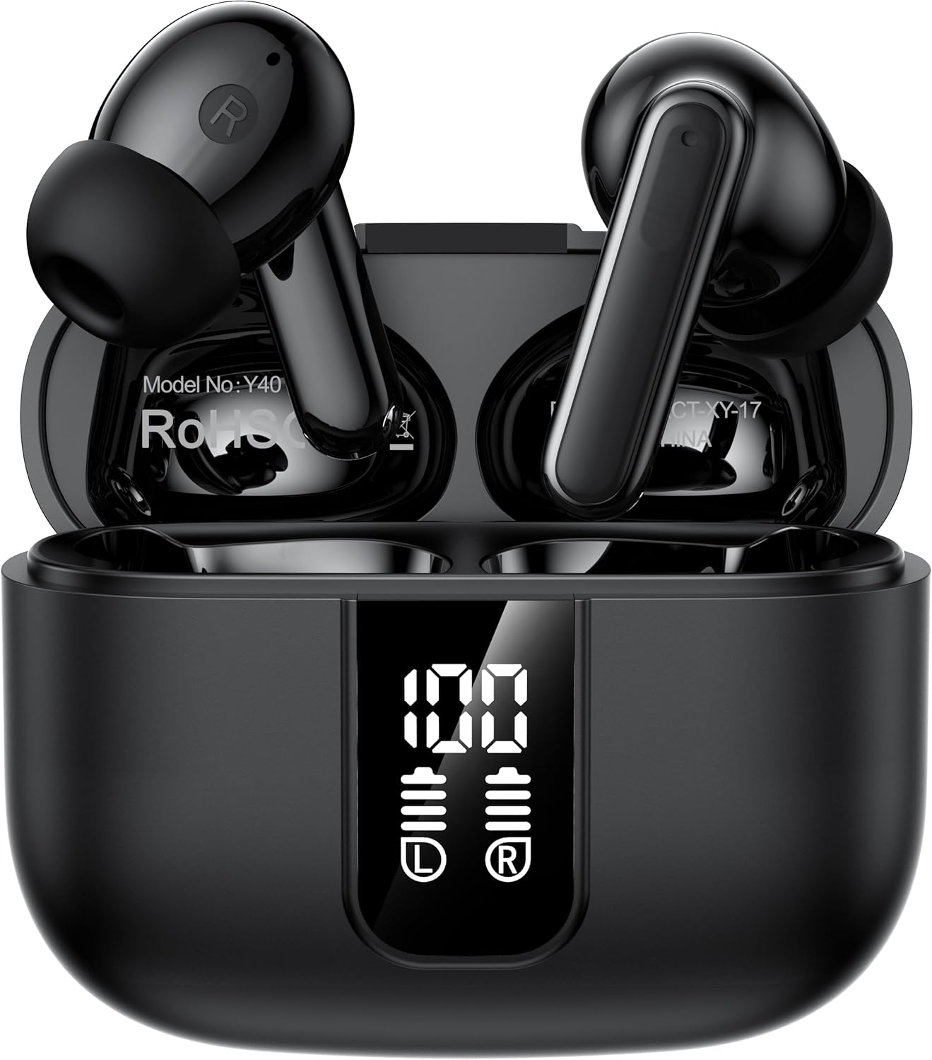 FuJiaXin Wireless Earbuds, Bluetooth 5.3 Headphones in Ear buds, HiFi Stereo Wireless Earphones with… FuJiaXin Wireless Earbuds, Bluetooth 5.3 Headphones in Ear buds, HiFi Stereo Wireless Earphones with…
