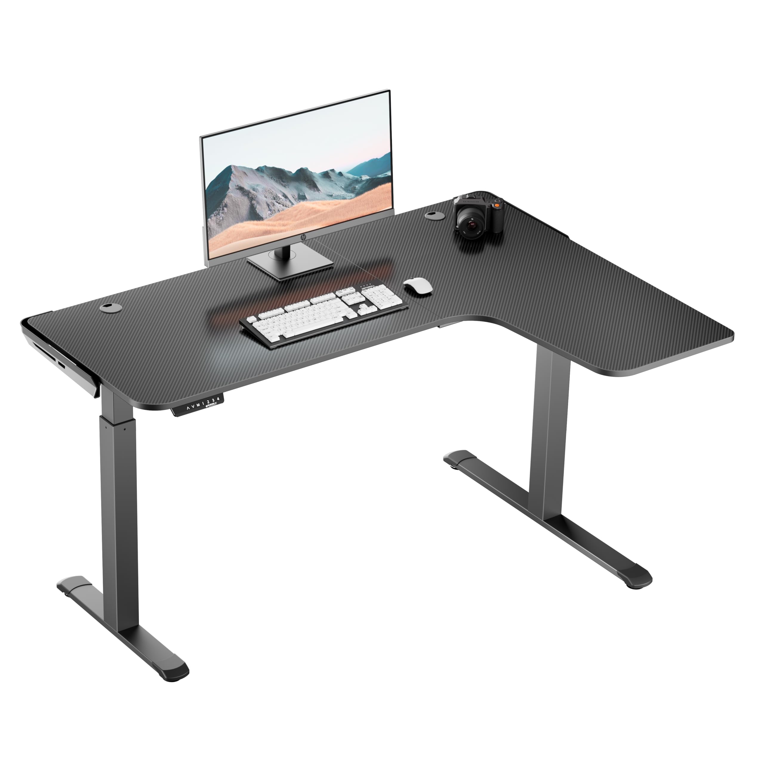 Buy DESIGNA Standing Desk, Gaming Desk, Electric Adjustable Height