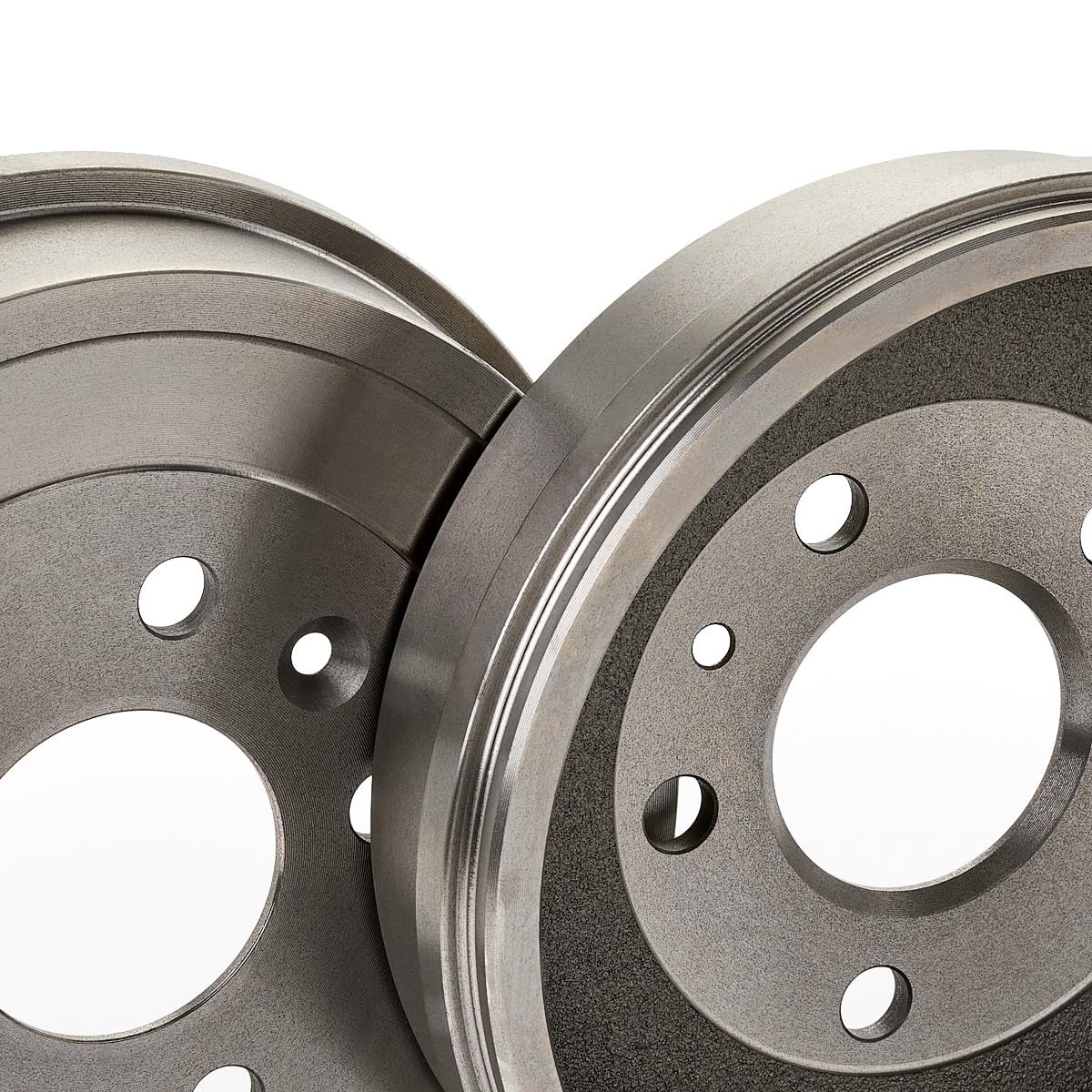 2x RIDEX 123B0251 Bremstrommeln Set Ø228mm Hinten