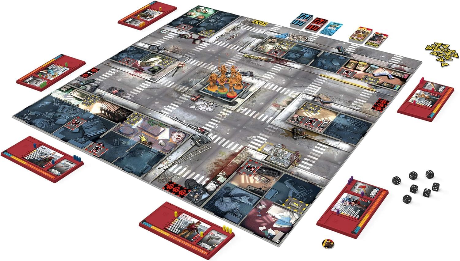 CMON | Zombicide 2nd Edition | Gioco da tavolo di miniature | Età 14 Plus | 1-6 giocatori | Tempo di gioco: 60 minuti - versione olandese