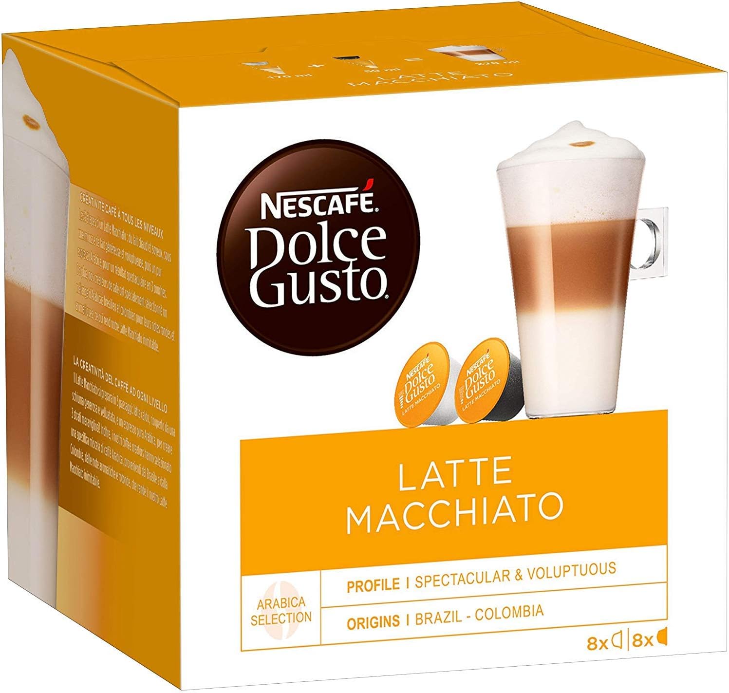 Dolce Gusto - Latte Macchiato Coffee Capsules