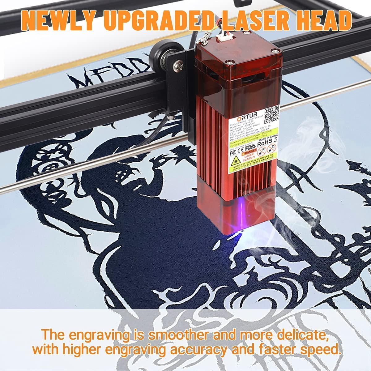 ORTUR Laser Master 2 ProS2SF Laser Engraver, Laser Engraving Cutting