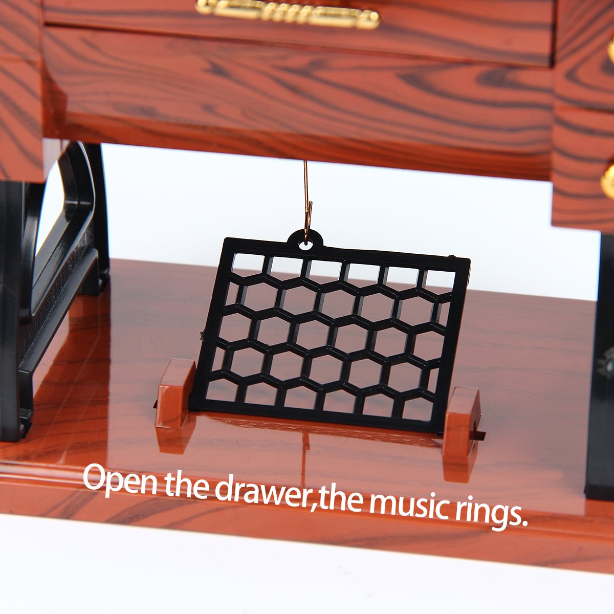 Kitchnexus Vintage Music Box Mini Sewing Machine Mechanical Toy Home Table Decoration Gift 4