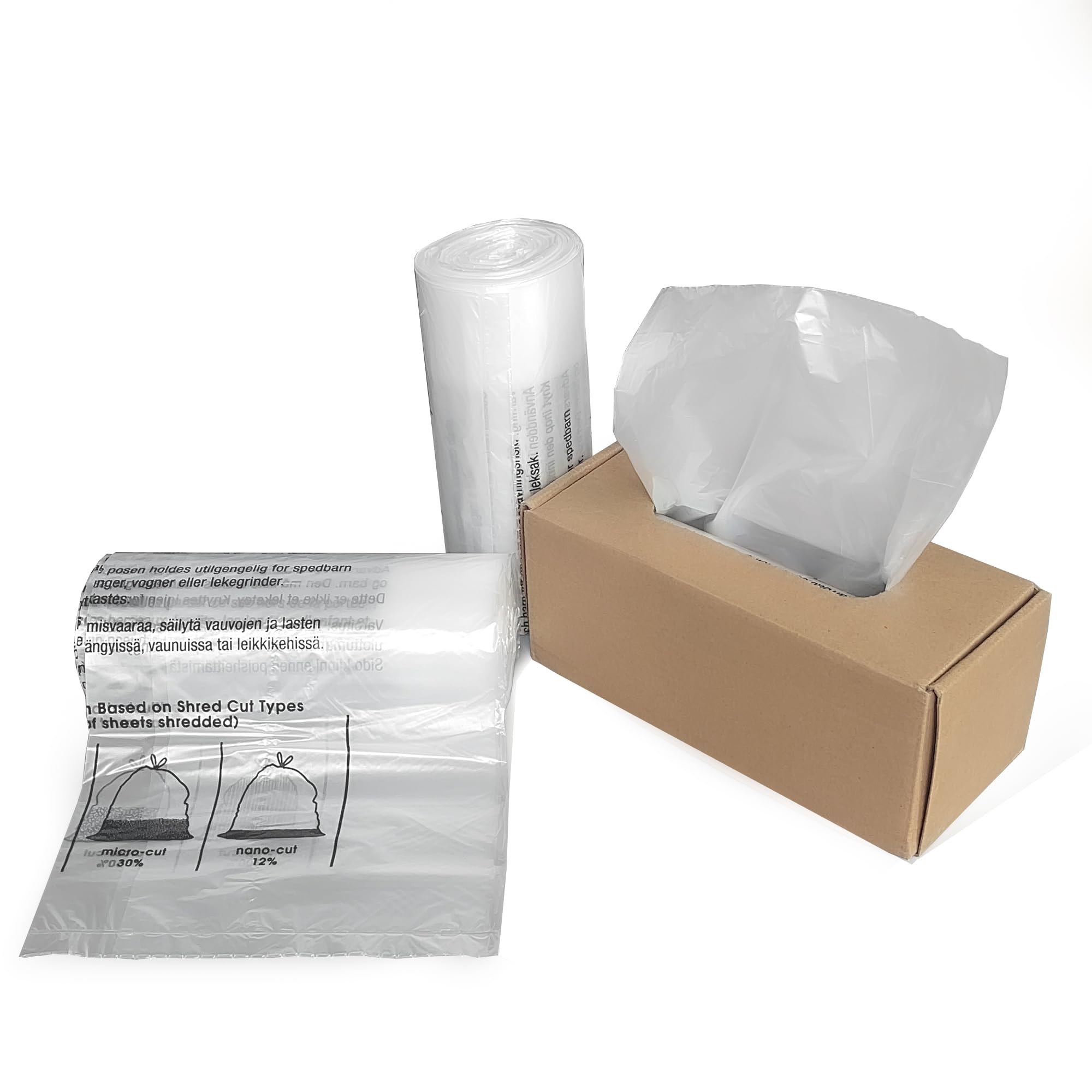 15.8Gallons,Shredder waste storage bag