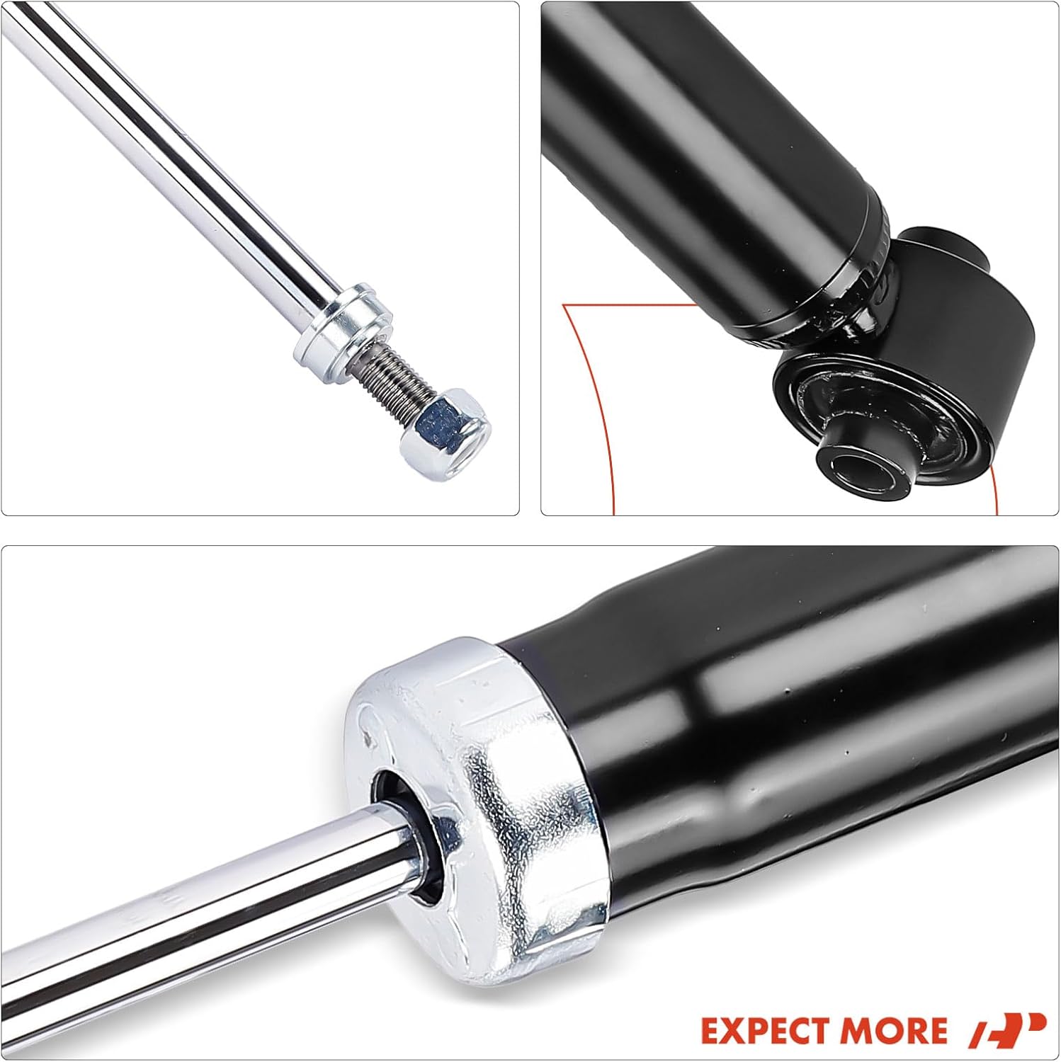 A-Premium Rear Pair (2) Shock Absorber Compatible with Subaru Crosstrek 2021 2022 2023, Driver and Passenger Side