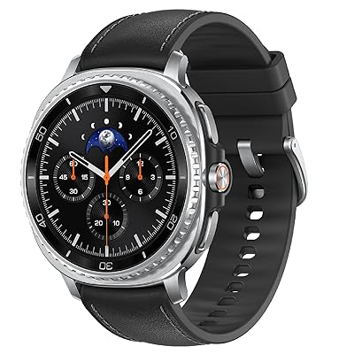 Samsung Galaxy Watch 8 Classic (2025) 46mm Bluetooth Smartwatch, Cushion Design, Rotating Bezel, Quick Button, Sleep Coaching, Running Coach, Energy Score, Black [US Version, 2 Yr Warranty]