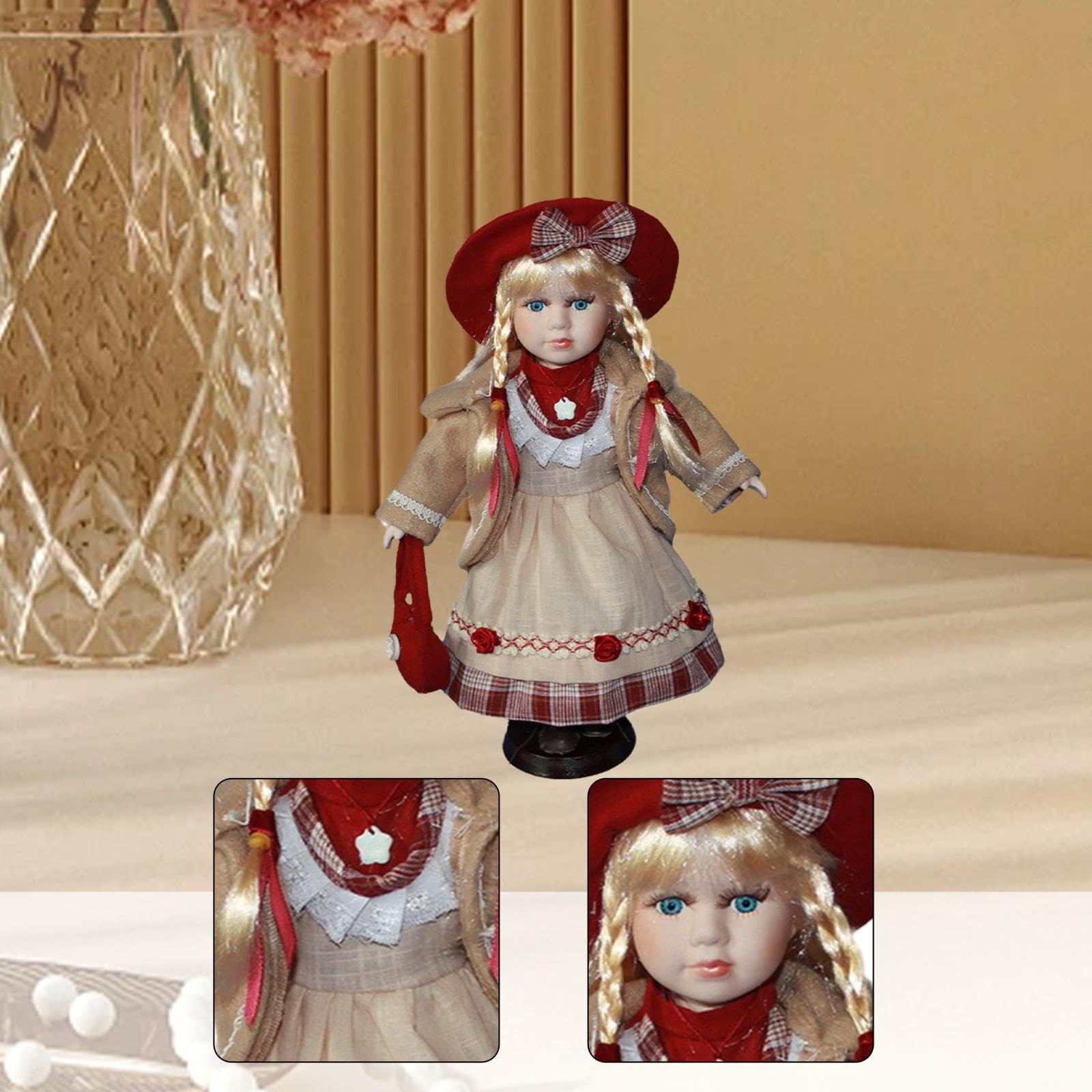 Buy ZOOMELLA Collectible Victorian Porcelain Doll Beautiful