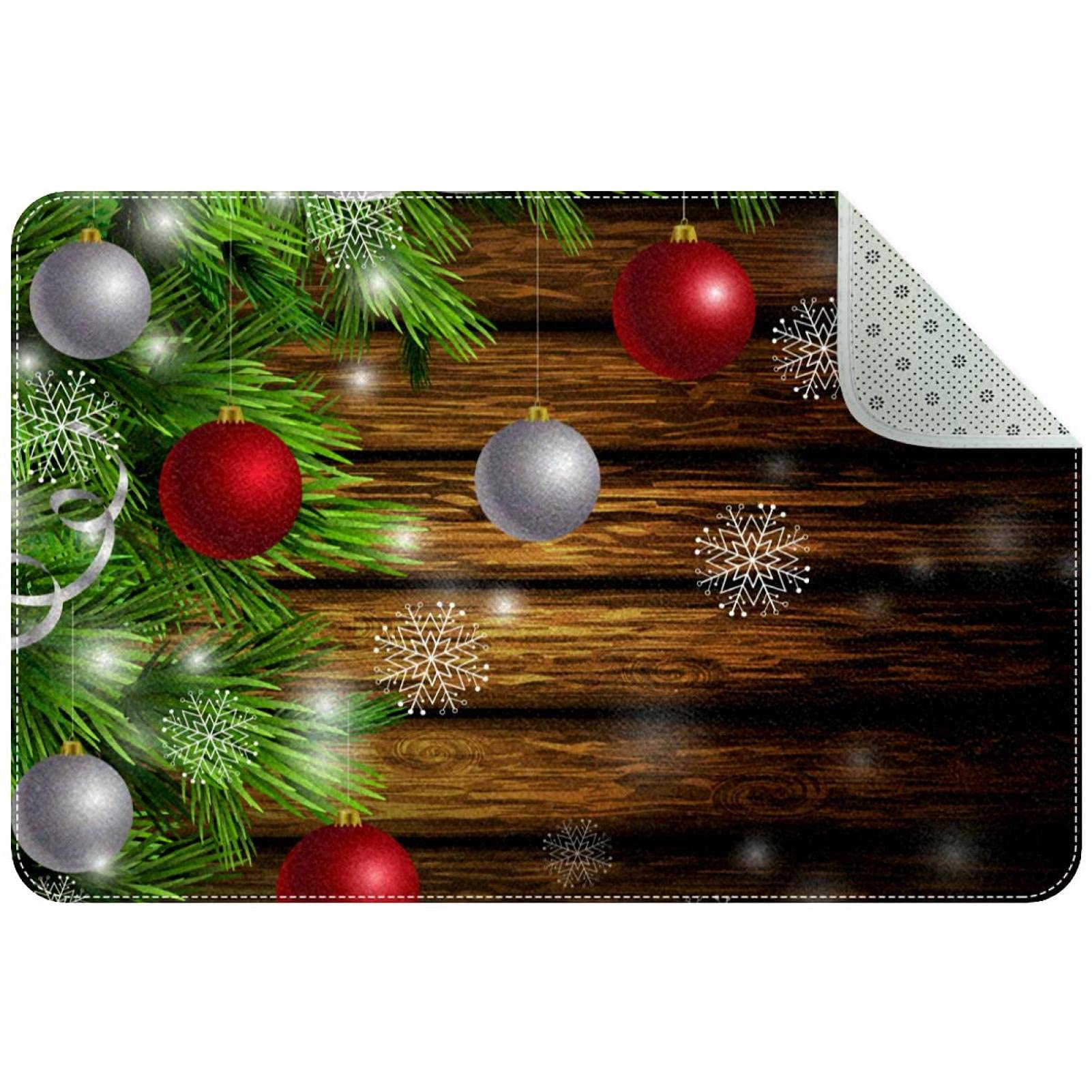Paillasson de Noël pour habiller votre porte d'entrée et accueillir vos invités