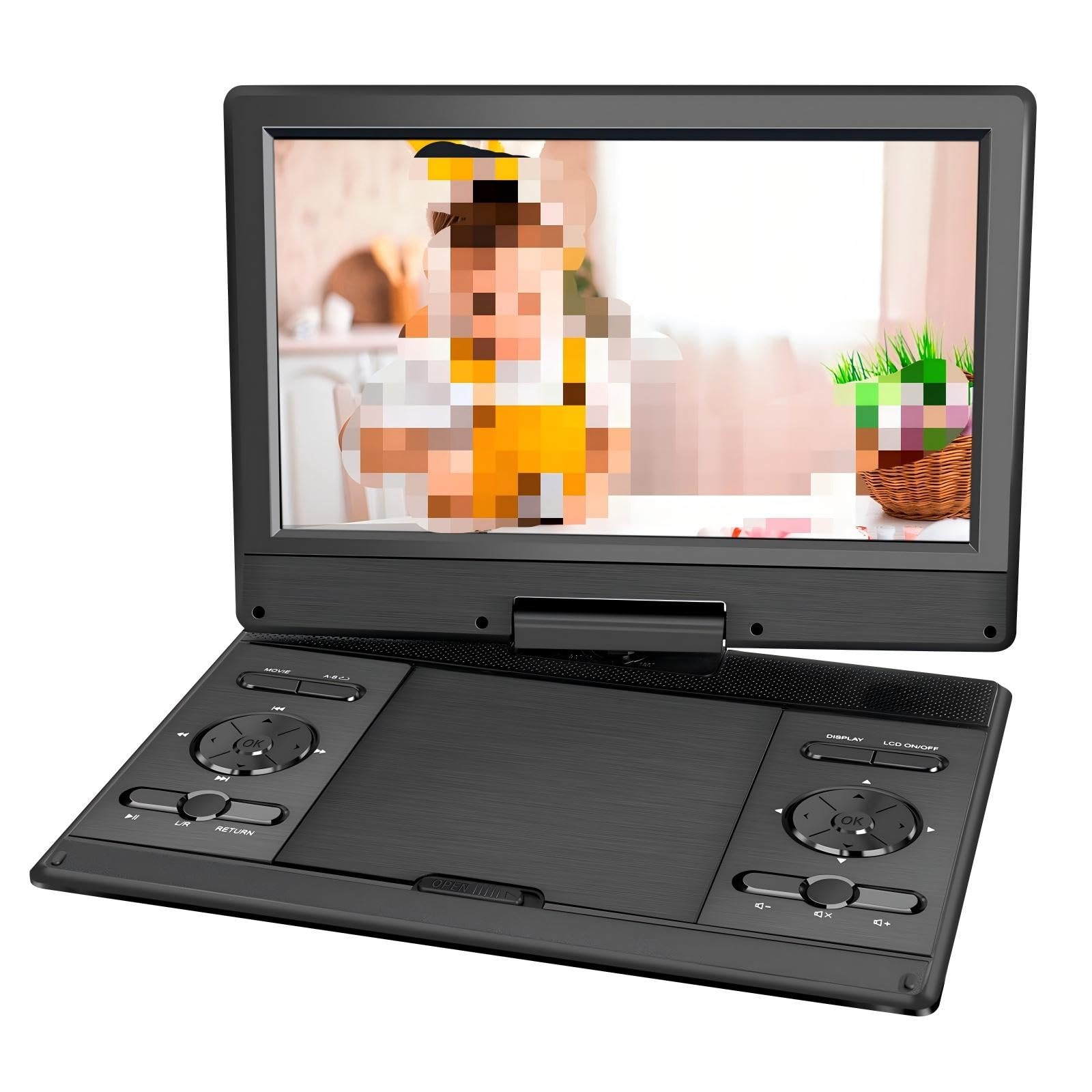 Reproductor de DVD portátil móvil alta definición formato completo Hogar Batería de larga duración