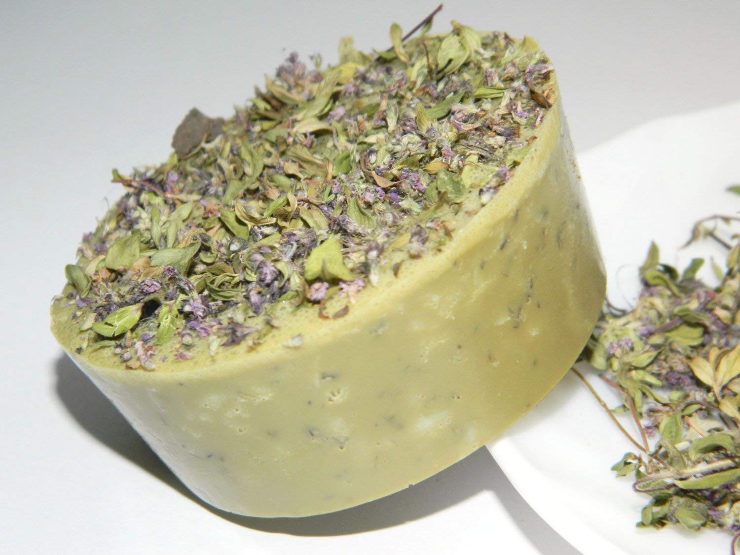 Herbal Soap Facial Body Peppermint Thyme Face Natural Moisturizing Artisan Soap Gift For Her Gift For Women Bath Soap Valentines Day Gift Valentine Gift Girlfriend Gift Sister Gift