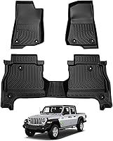 Vista 11 de Cartist Ajuste personalizado para tapetes Kia 2023-2025 2026 (solo para modelos híbridos) (no compatible con enchufe) para todo tipo de clima, fila