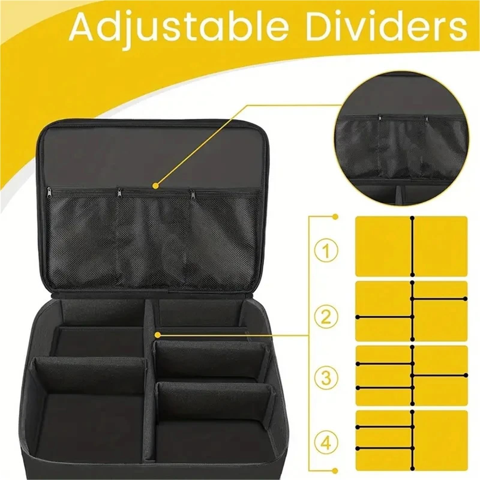 Zapatillero CampañAs Bolsa de Zapatos de Golf, Bolsa de Almacenamiento de Ropa for Deportes al Aire Libre Transpirable, Organizador de Maletero de Golf