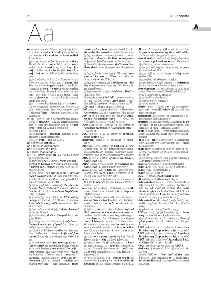 PONS Großwörterbuch Englisch: 390.000 Stichwörter und Wendungen. Englisch-Deutsch / Deutsch-Englisch – mit Wörterbuch-App