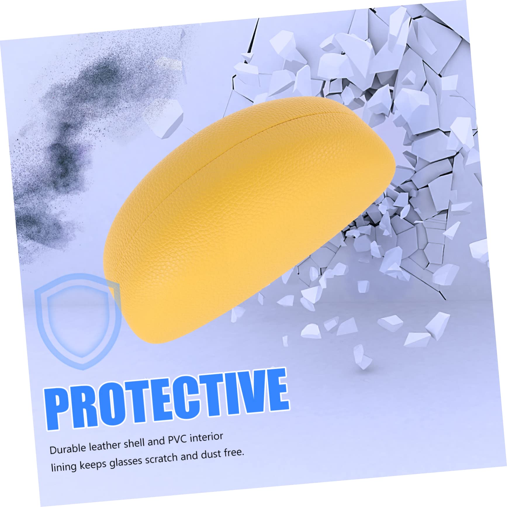 VALICLUD Estuche Para Gafas De Sol Azul Casos Gafas Retro Mostrar Pararse Pesas De Mano Para Mujeres Gafas Ligeras Viajar Titulares Poseedor Múltiple Revestimiento De Pvc
