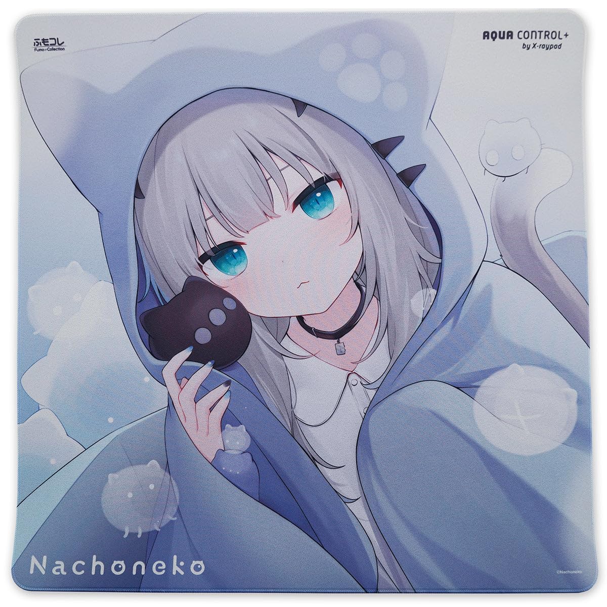 Amazon.co.jp: ふもコレ × Nachoneko ゲーミングマウスパッド 正規品