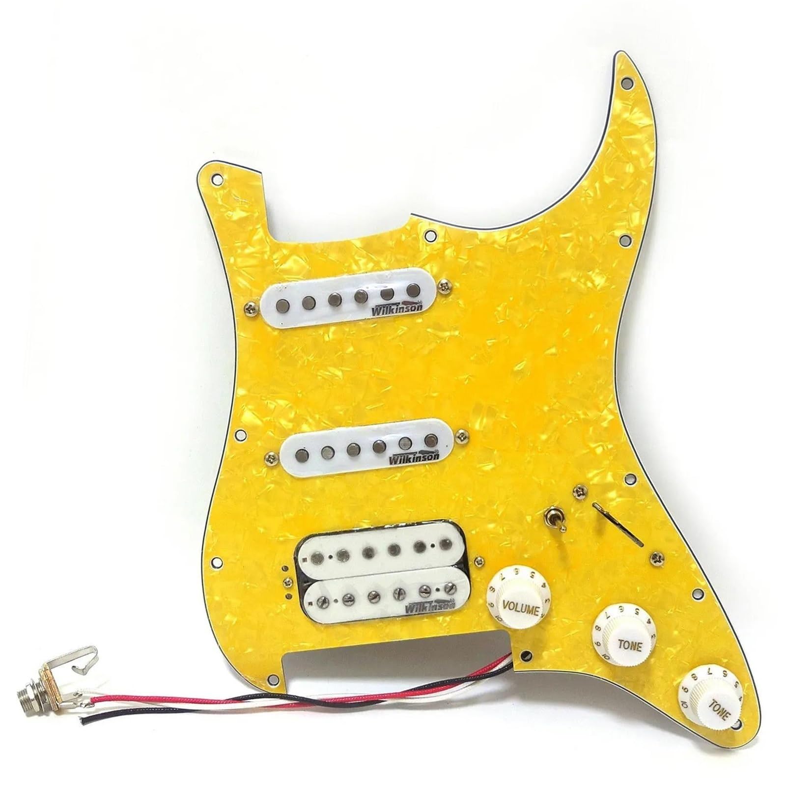 Principiante Golpeador Pastilla Juego De Golpeador Cargado Precableado Para Guitarra Pastillas Humbucker SSH Alnico 5 Para Guitarra Eléctrica St Pastilla De Repuesto