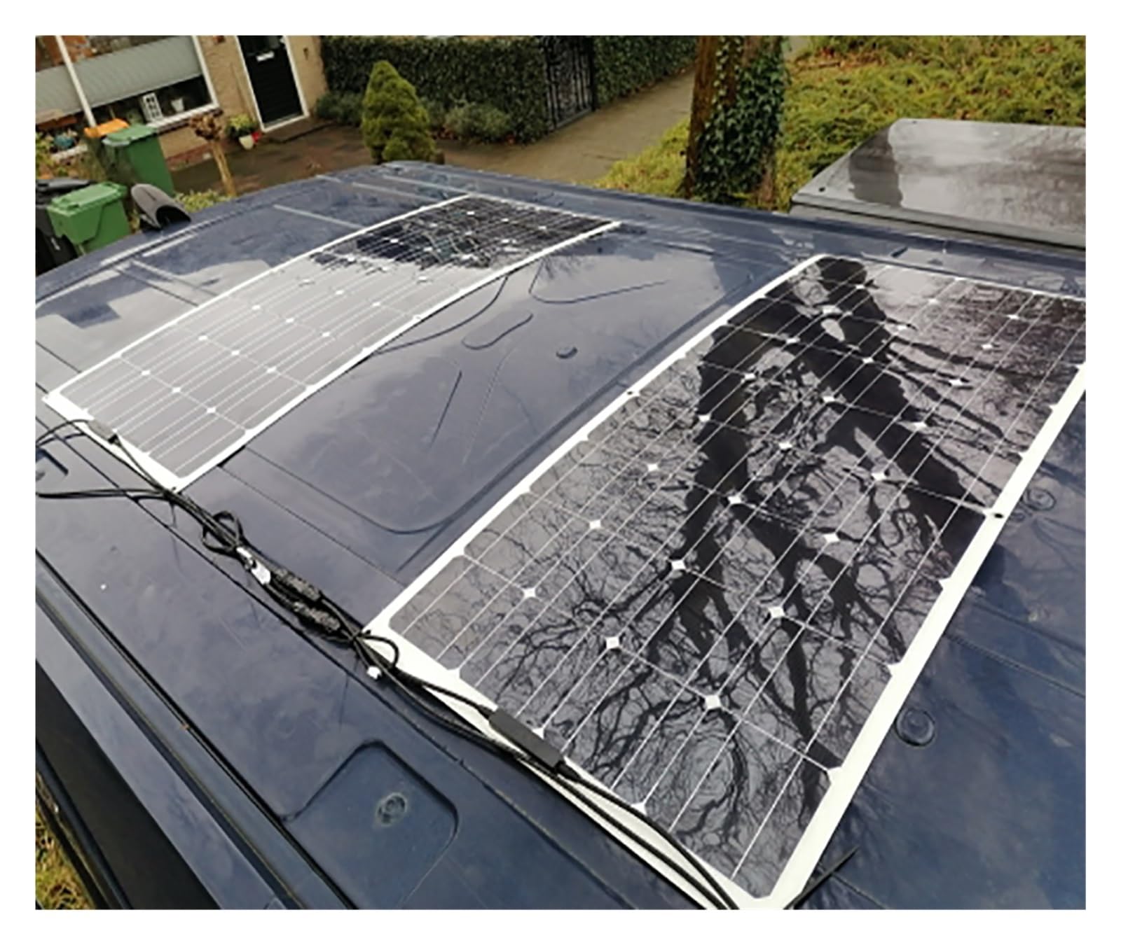Kit pannello solare 12V 450W 300W 150W Caricabatteria di pannelli fotovoltaici flessibili for la casa Auto Barca Campeggio Viaggi all'aperto Fornitura Energia Efficiente Affidabile(30w 5v)