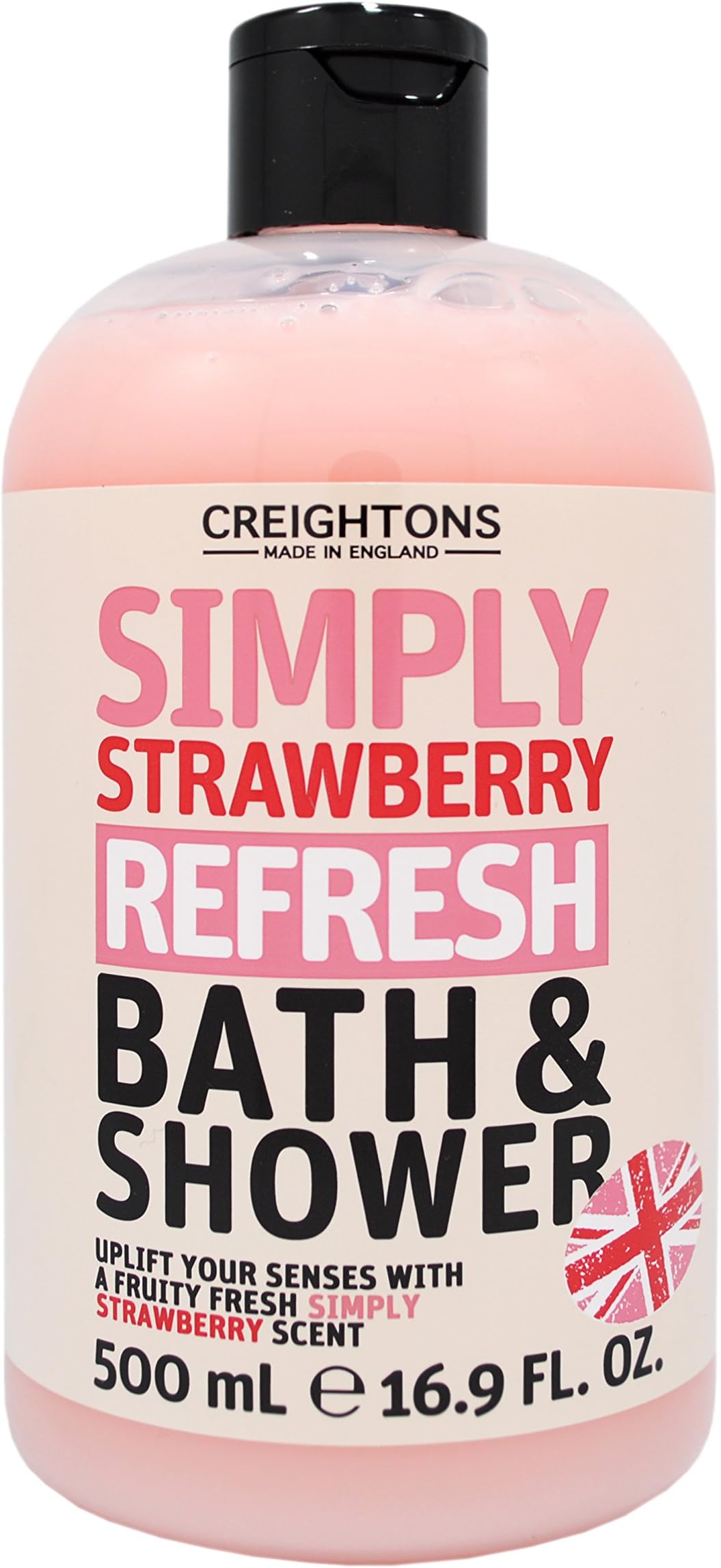 Creightons Ingredients Bath and Shower, 500 ml, Simply Strawberry