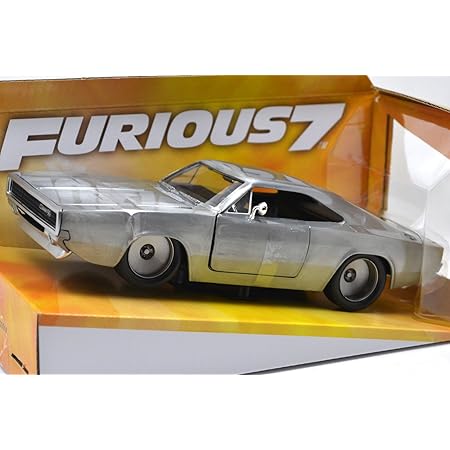 Amazon Jadatoys 1 24scale Fast Furious 7 Dom S Dodge Charger R T Silver ジェイダトイズ 1 24スケール ワイルドスピード スカイミッション ドミニク ダッジ チャージャー R T シルバー 並行輸入品 ミニカー ダイキャストカー ホビー