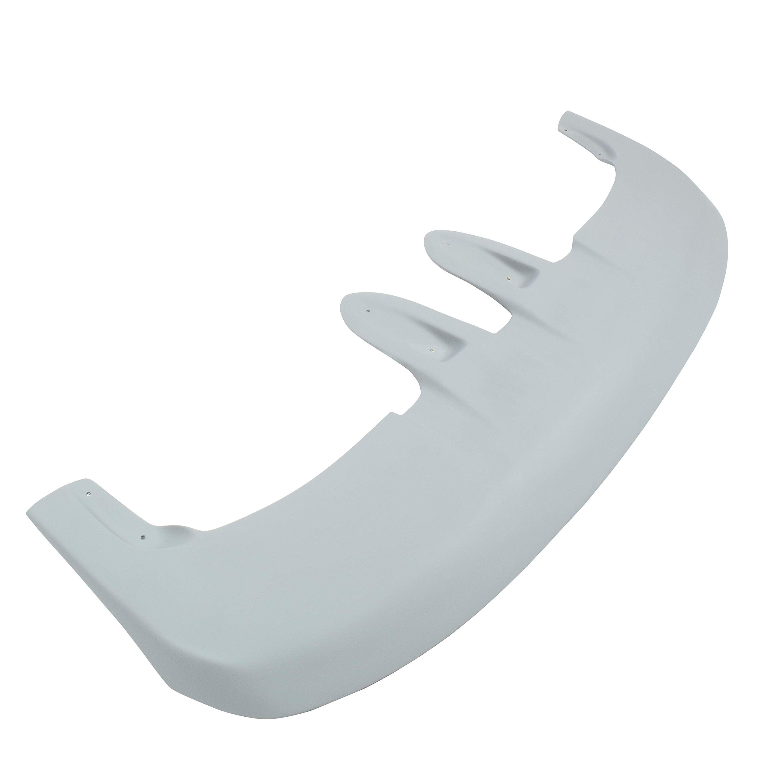 Photo 1 of JSP Windshield Truck Cab Sun Visor for Dodge Ram 1500 2010-2018, Ram 1500 Classic 2019-2020, Ram 2500/3500 2010-20 | Fits with Factory Cab Lights | Primed Ready to Paint | Automotive Grade Fiberglass Without LED