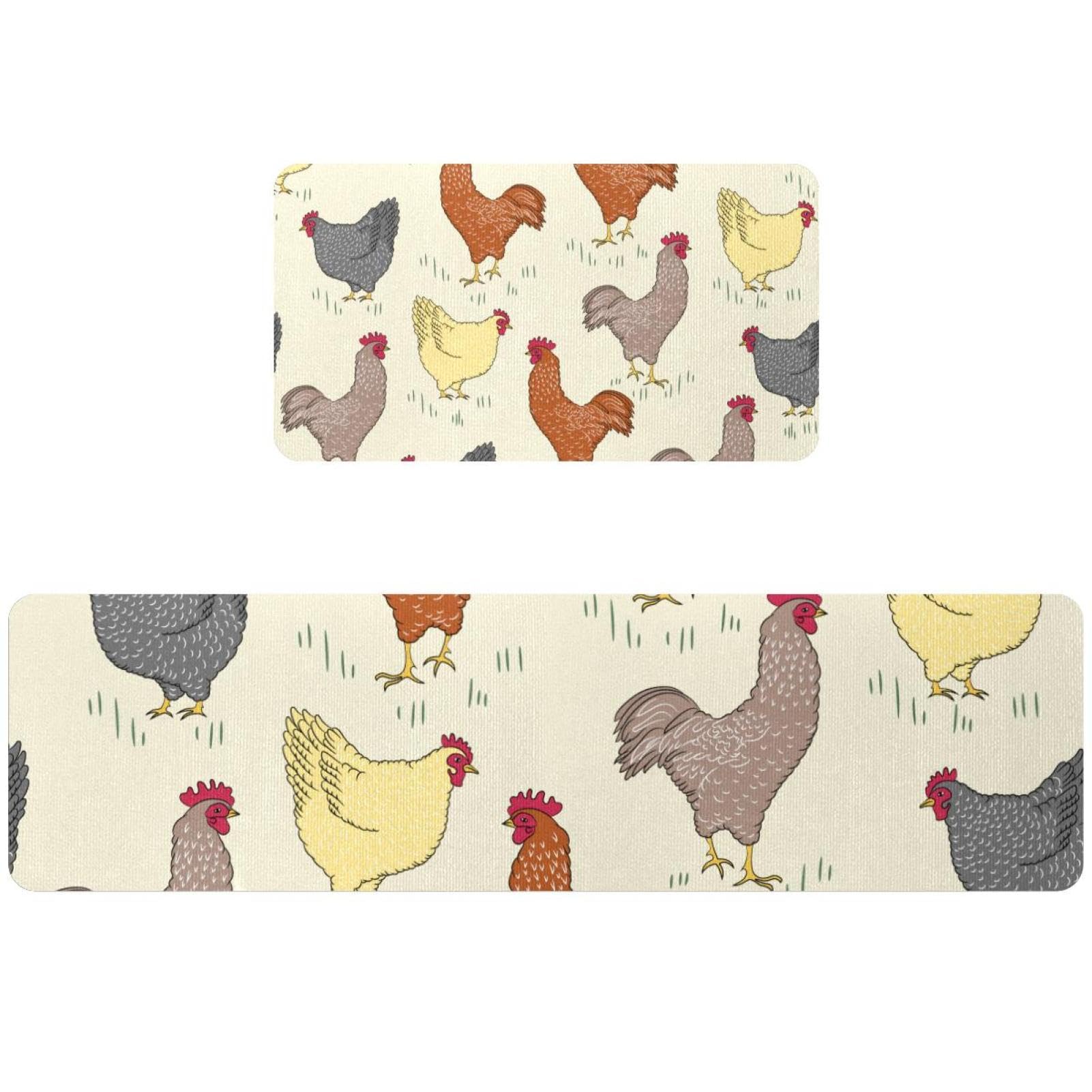 Alfombrilla de cocina absorbente alfombra antideslizante lavable para pasillo pack de 2