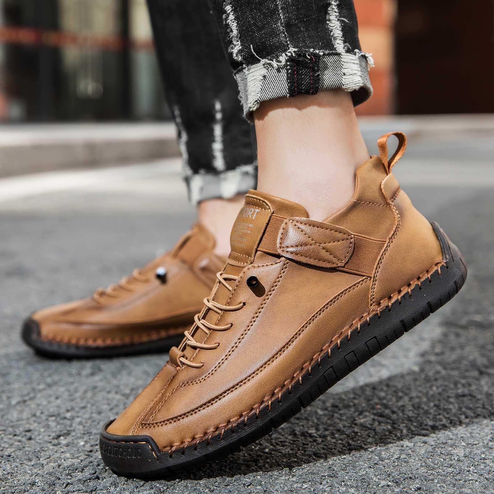 Orthopädische Schuhe Damen Orthesen Barfuss Sommer Bequeme Freizeitschuhe Mit Elastikschnürung, Handgenähte Casual Schuhe, rutschfeste Gummisohle Für Alltag, Spaziergang Und Reisen