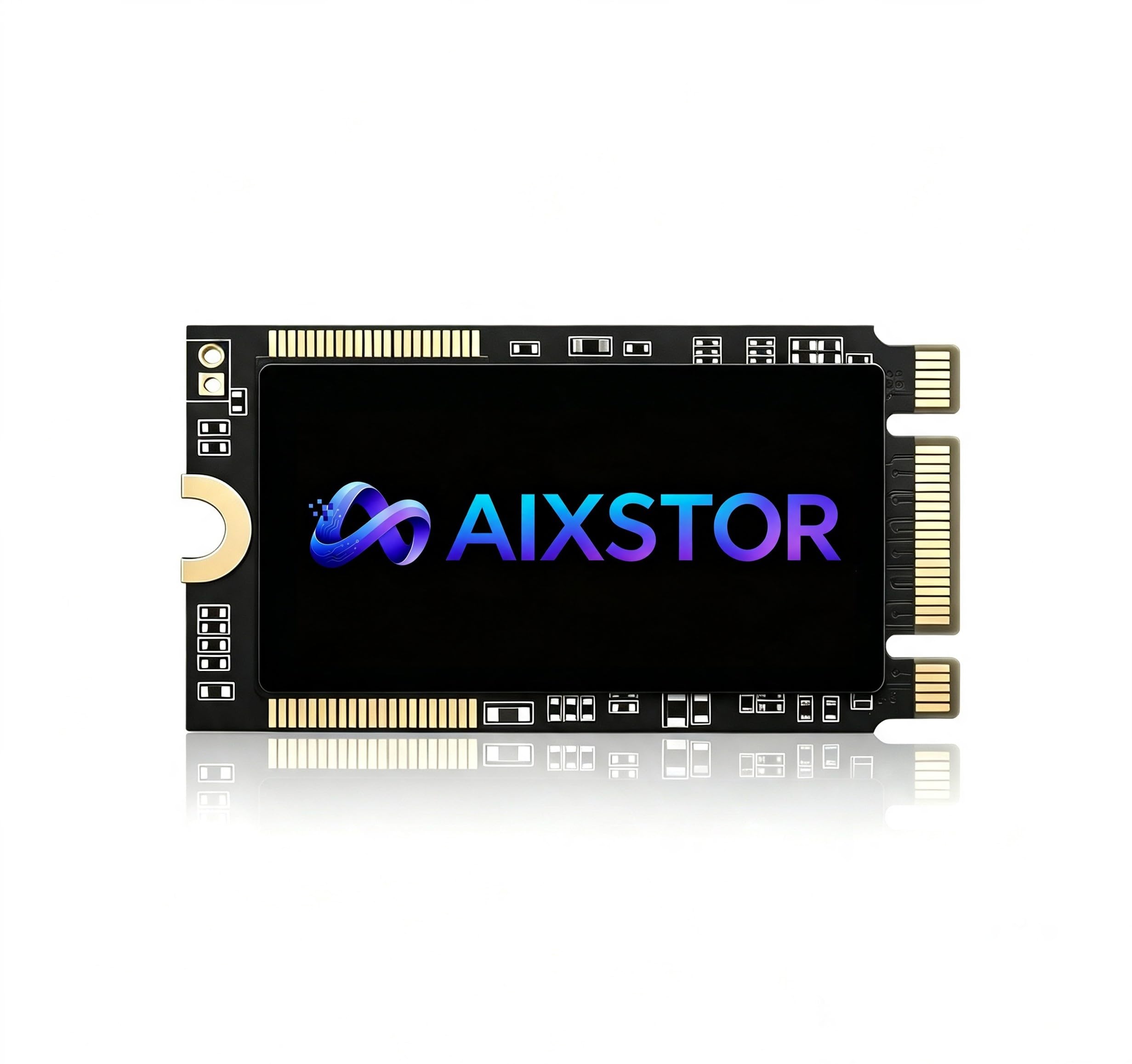 AIXSTOR SSD 512GB M.2 2242 SATA III,Internal Solid State Drive 6Gb/s | 3D TLC NAND, SSD for Laptops, Mini PCs -Intel NUC, Zotac ZBOX, Ultrabook , Desktops, B+M Key,Ngff