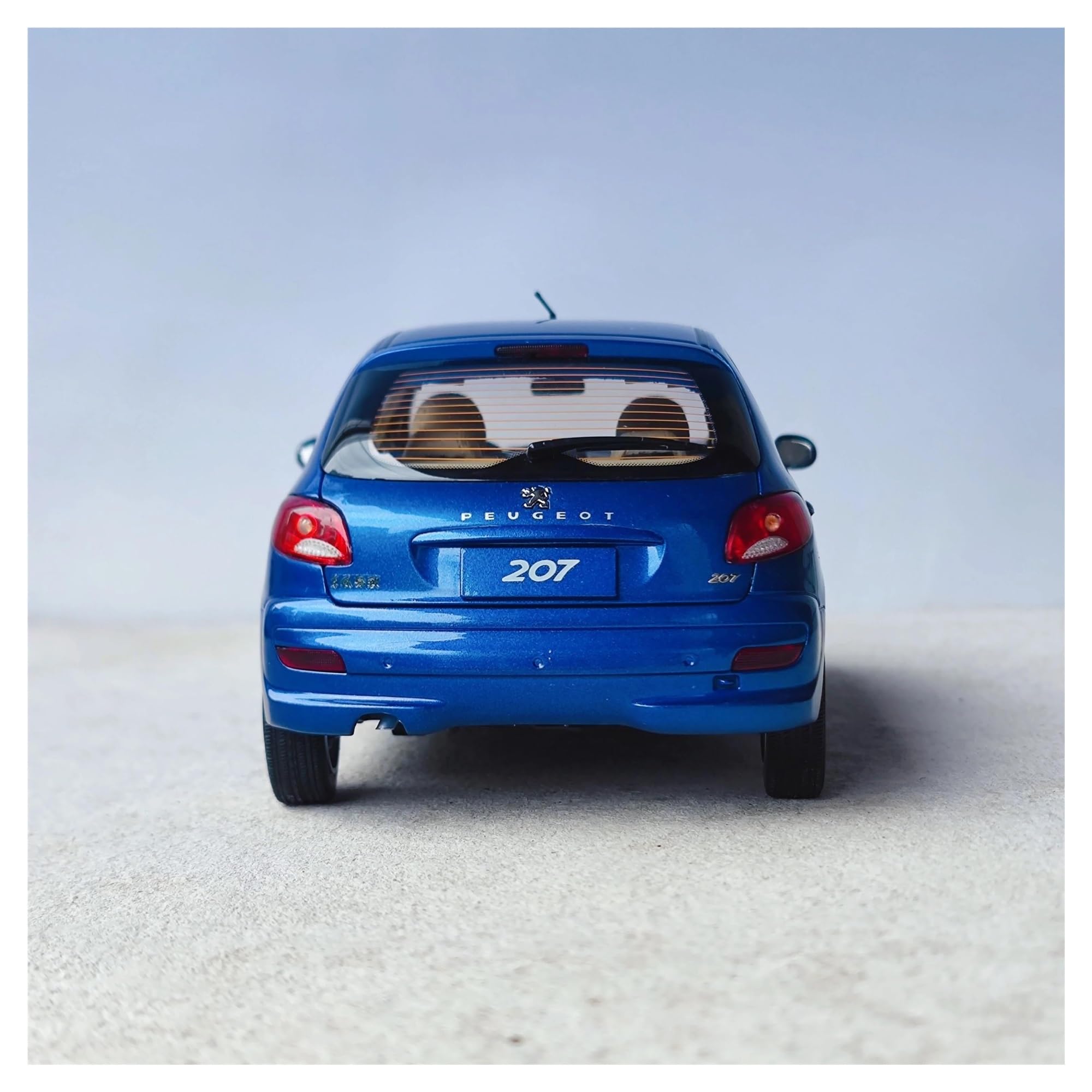 Auto In Miniatura Modellino Auto In Lega Peugeot 207 In Stile Antico Scala 1 18 Per Appassionati Collezionismo E Decorazioni Per La Casa