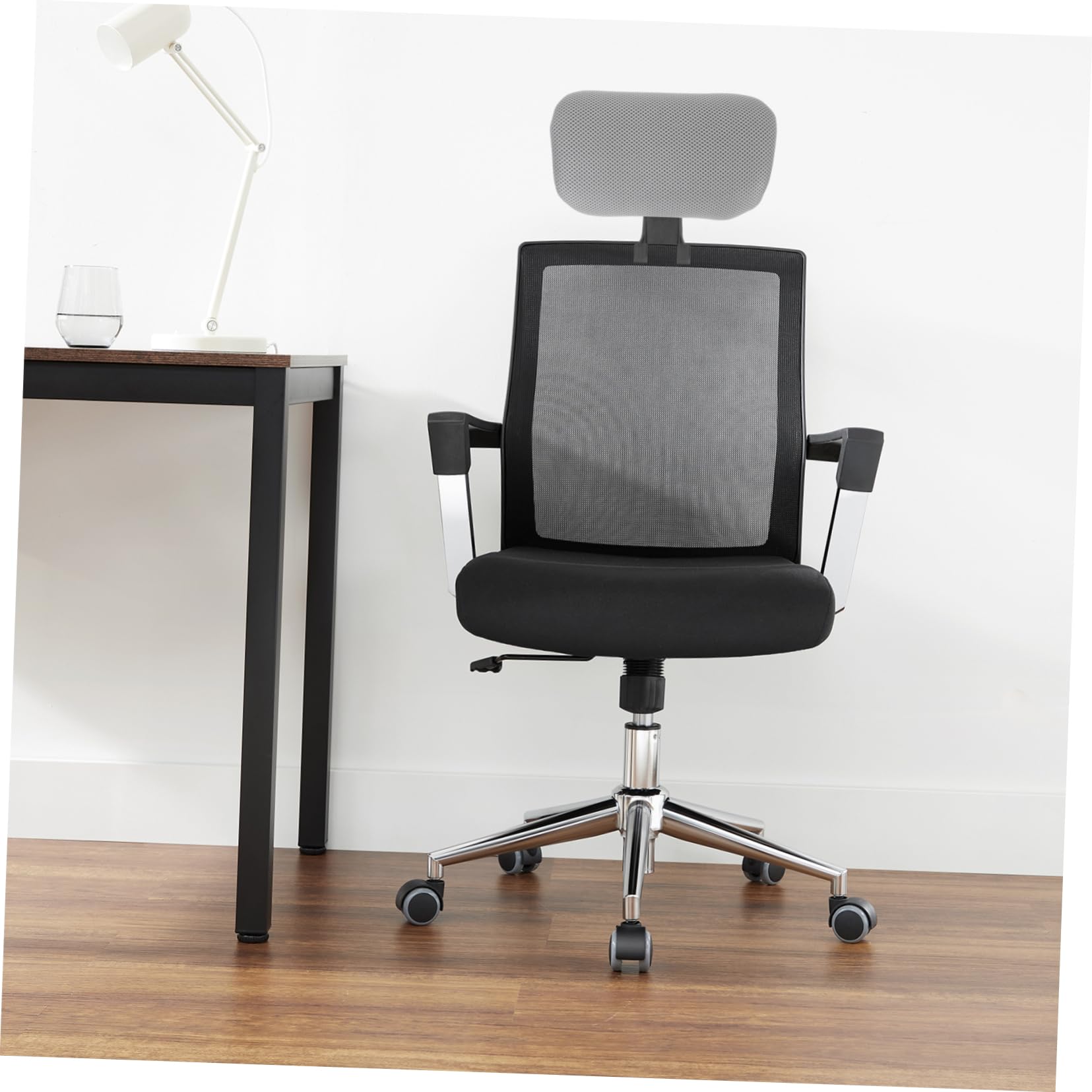 Reposacabezas de Silla de Oficina Ajustable 1 Juego Altura 4 Cm