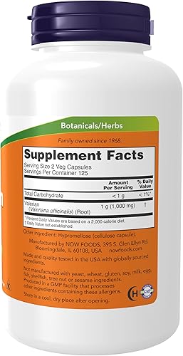 Miniatura 2 de Now Foods Raíz de valeriana 00011lb Valerian Root 1 1