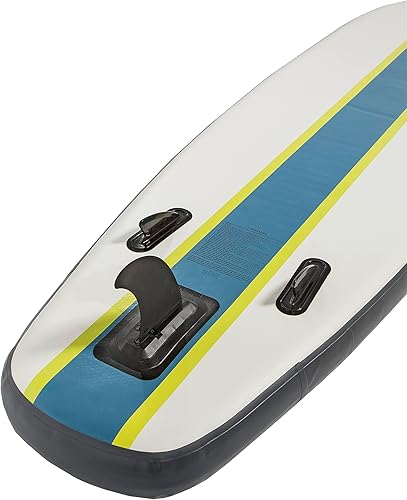 Miniatura 9 de Blue Water Toys Kit de tabla de remo inflable Crossover de pie o kayak bomba, mochila, correa de bobina, paletas, asiento desmontable, límite de SUP