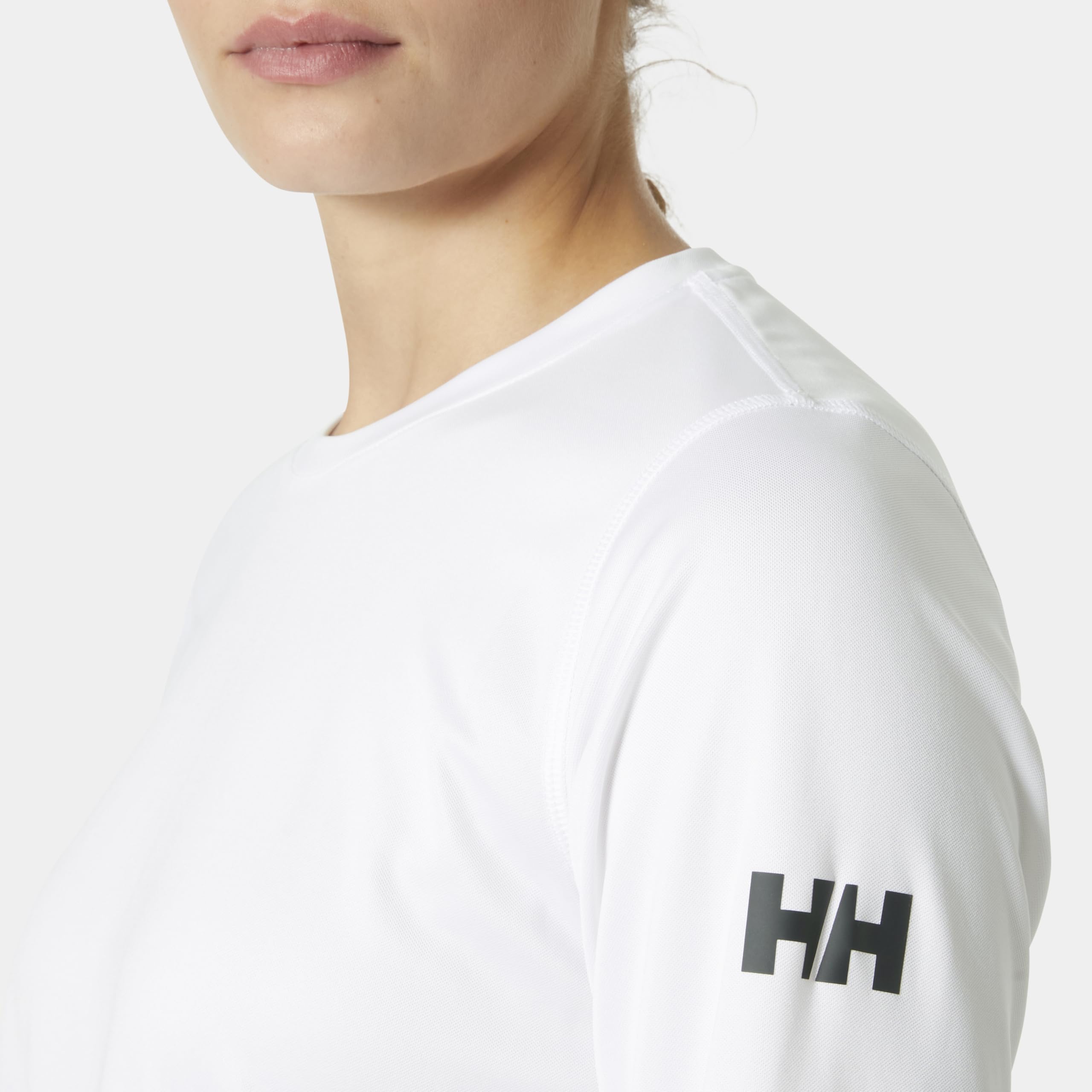 Helly Hansen Damska W HH Tech Crew LS 2.0, biała, L