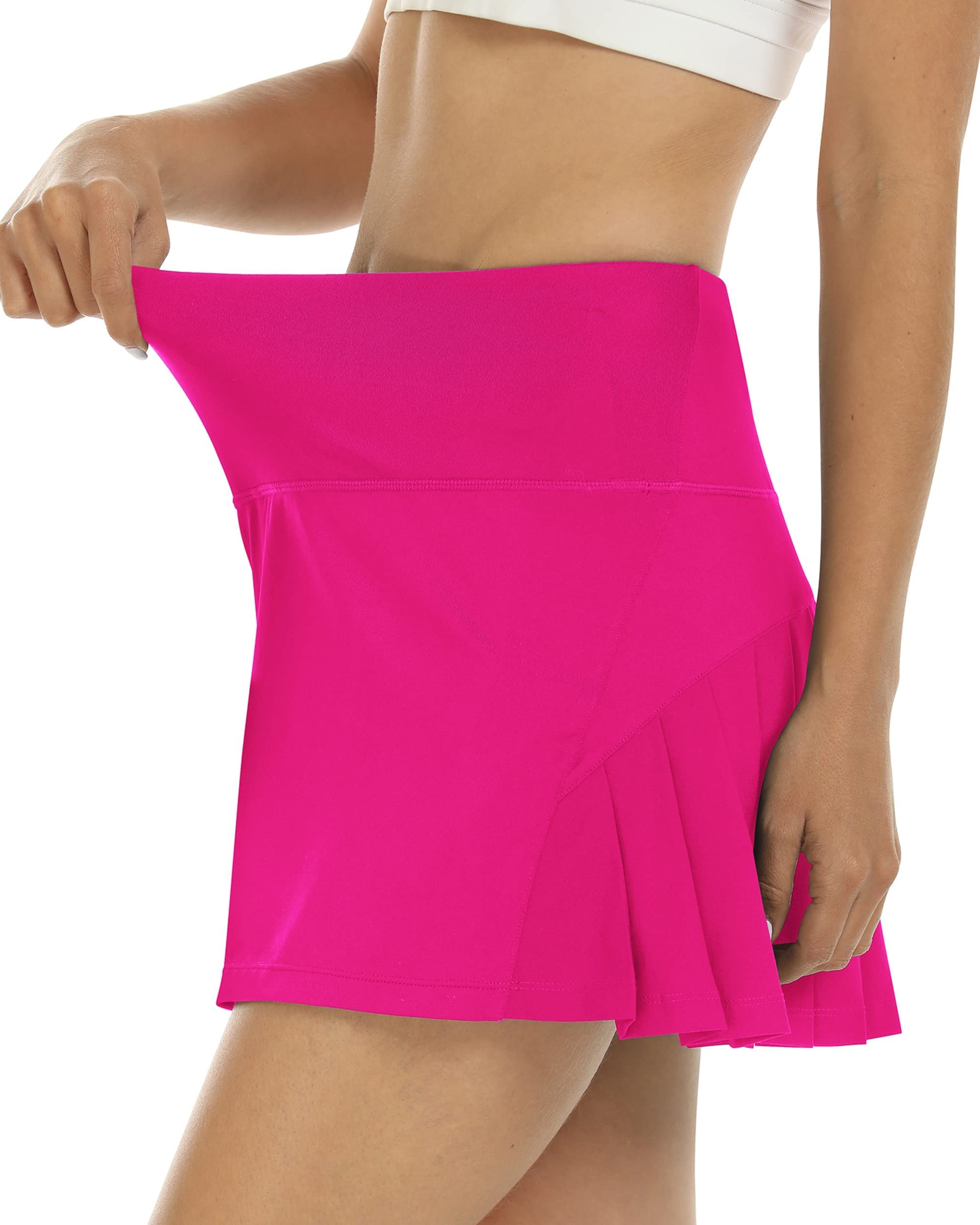 MoFiz Gonna Pantaloncini Tennis Gonne Sportive con Tasche Minigonna Pieghettata per Estive