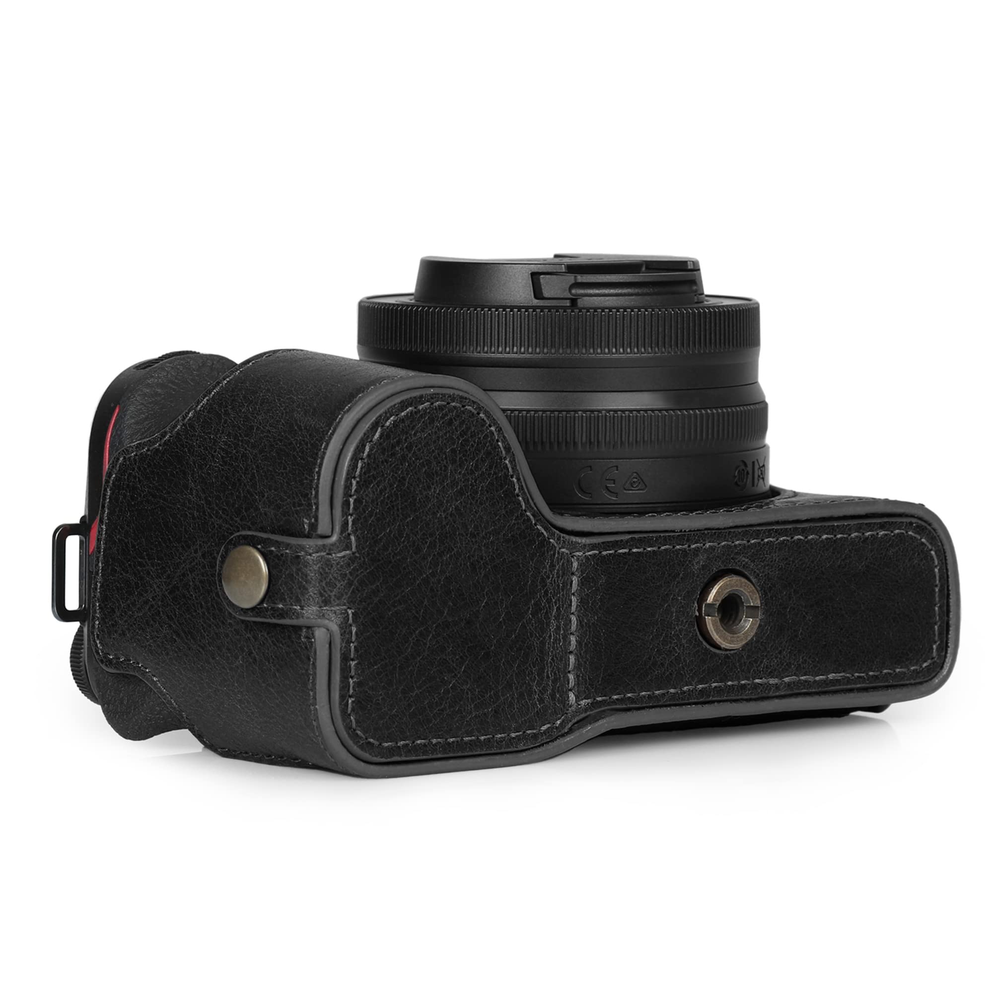 MegaGear Ever Ready etui na aparat z prawdziwej skóry, kompatybilne z Nikon Z30